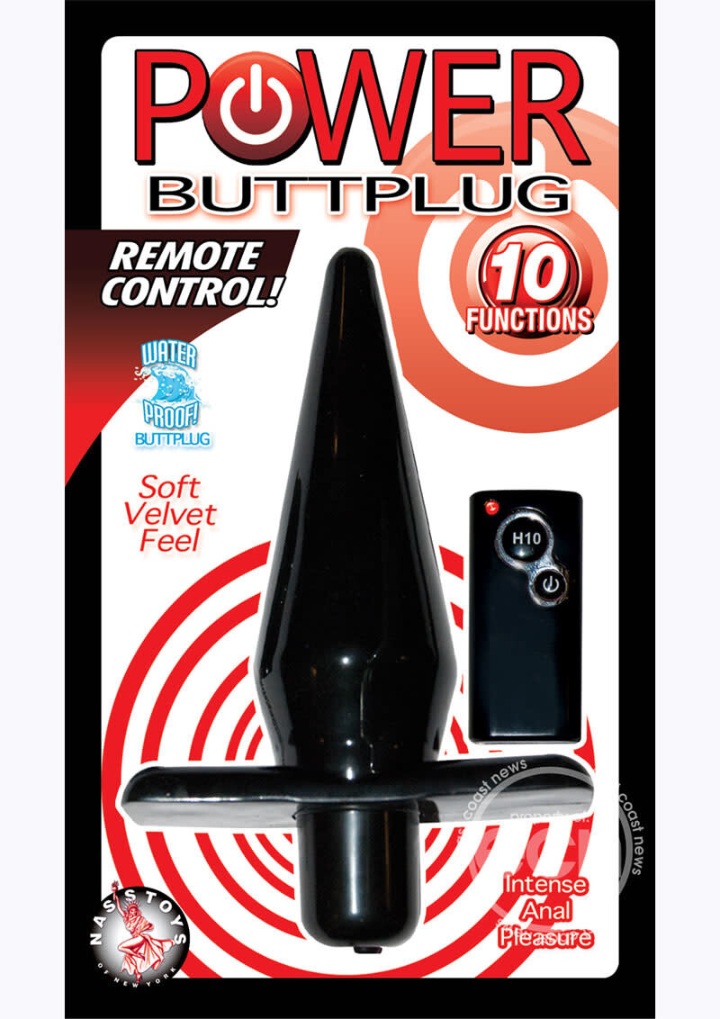 POWER BUTT PLUG W/ REMOTE