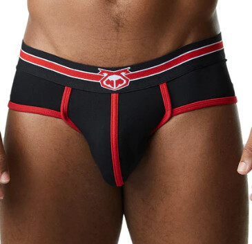 NASTY PIG ACTIVE U-FRONT BRIEF RED NASTY PIG ACTIVE U-FRONT BRIEF RED