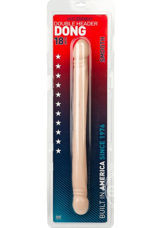 SMOOTH DOUBLE HEADER 18" WHITE