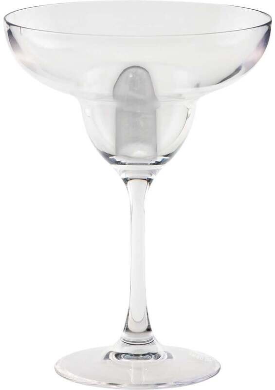 LIGHT UP PECKER MARGARITA GLASS