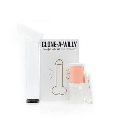 CLONE A WILLY PLUS BALLS VIBRATING SILICONE DILDO MOLDING KIT