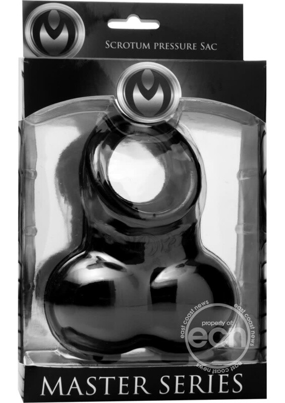 MASTER SERIES SQUEEZE MY SACK SCROTUM POUCH (DISC.)
