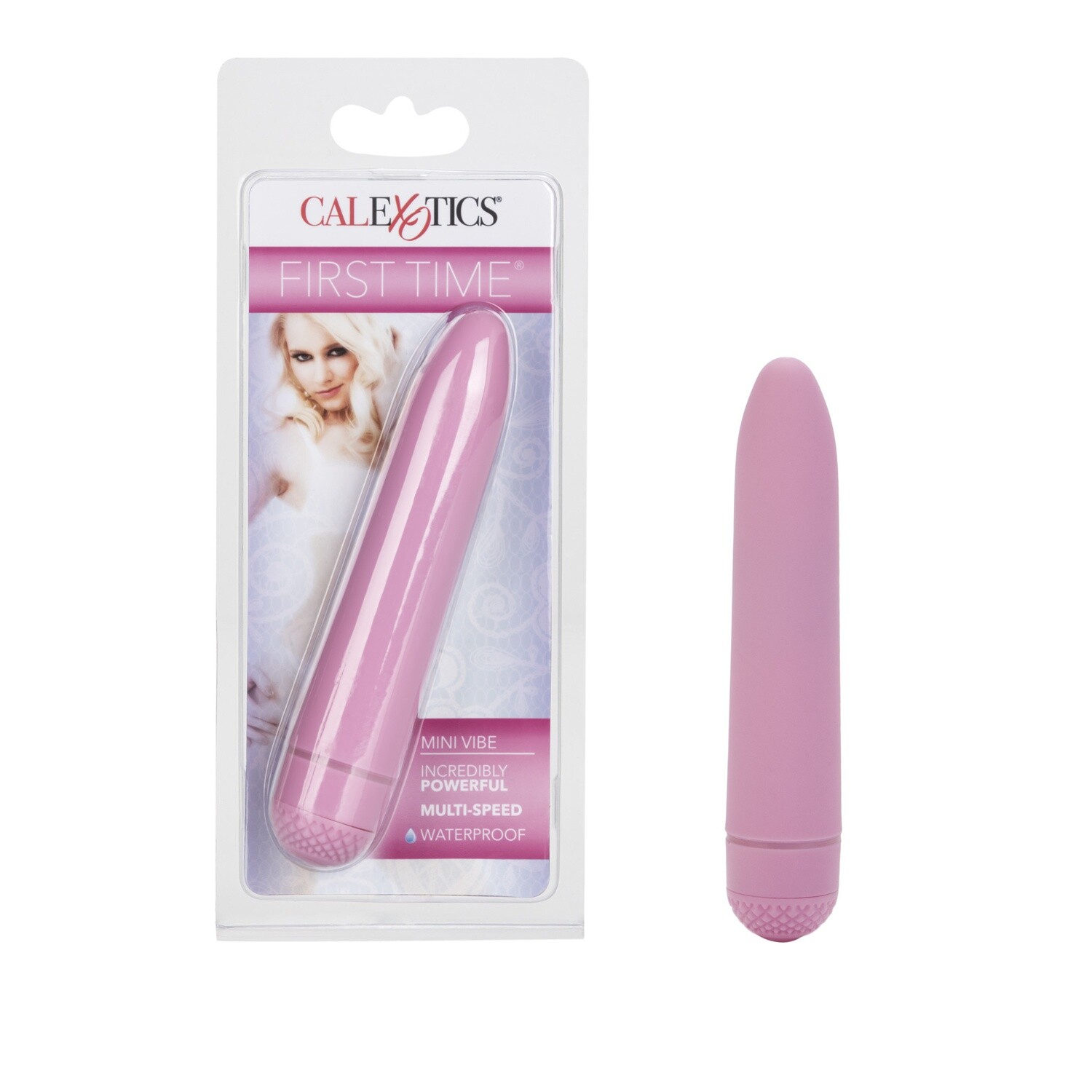 FIRST TIME MINI VIBRATOR 4.5" PINK