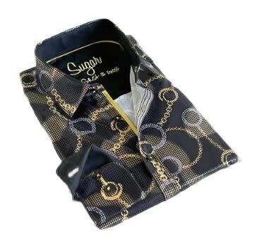 SUGAR SHIRTS TANGIER LONG SLEEVE BUTTON UP COPPER