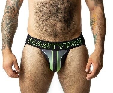 NASTY PIG OFF THE GRID JOCK STRAP BLACK