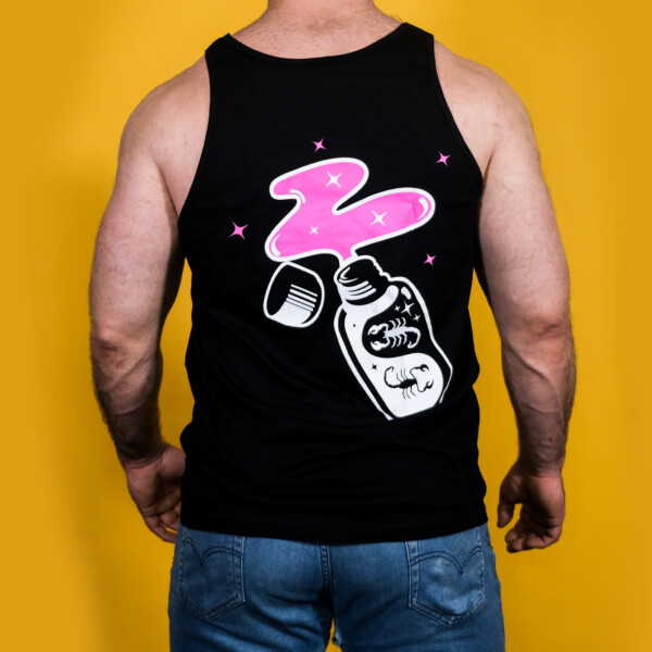 DOUBLE SCORPIO BOTTLE TANK BLACK