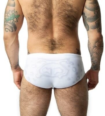 NASTY PIG LIQUID BIKINI WHITE