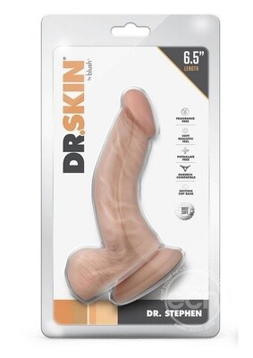 DR. SKIN SILVER COLLECTION DR. STEPHEN 6.5" DILDO WITH BALLS
