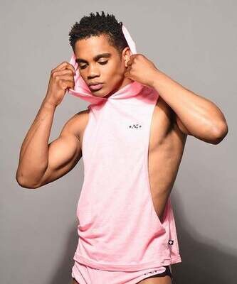ANDREW CHRISTIAN COTTON CANDY GYM HOODIE