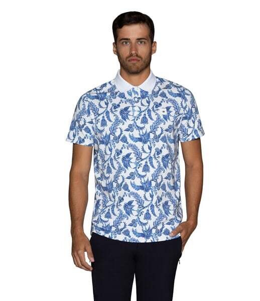 BERTIGO KINGSTON/05P POLO SHIRT BLUE BERTIGO KINGSTON/05P POLO SHIRT BLUE