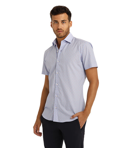 BERTIGO WADE BUTTON UP SHORT SLEEVE