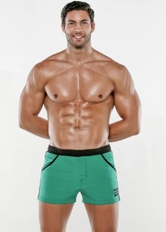 CODE 22 MEDLEY SWIM SHORT GREEN