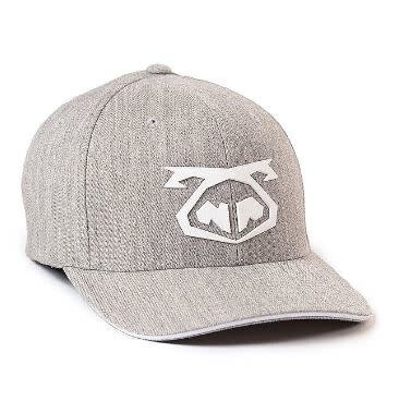 NASTY PIG SNOUT 2 TONE CAP LIGHT HEATHER GREY/WHITE