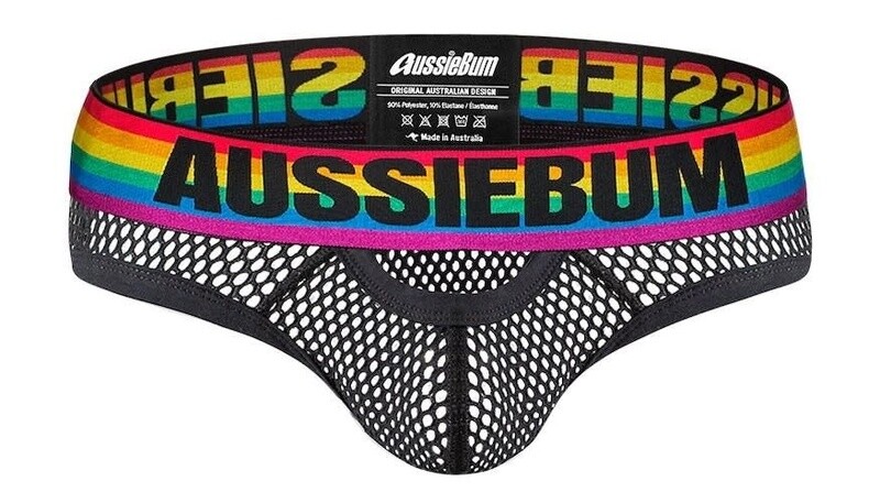 AUSSIEBUM PRIDE MESH BRIEFS