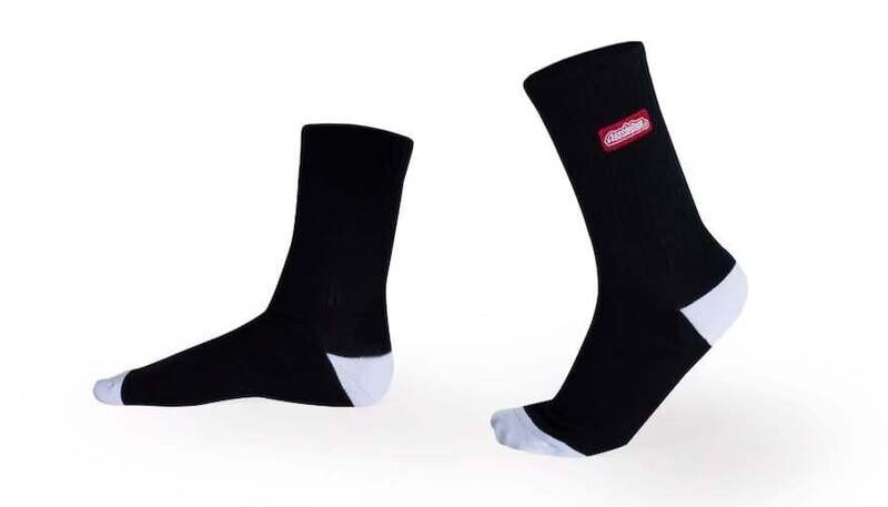 AUSSIEBUM EMBROIDERED LOGO SOCKS