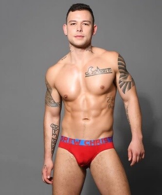 ALMOST NAKED BAMBOO BRIEF RED
