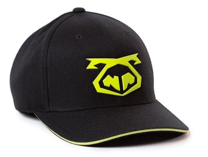 NASTY PIG SNOUT 2 TONE CAP BLACK/ACID LIME