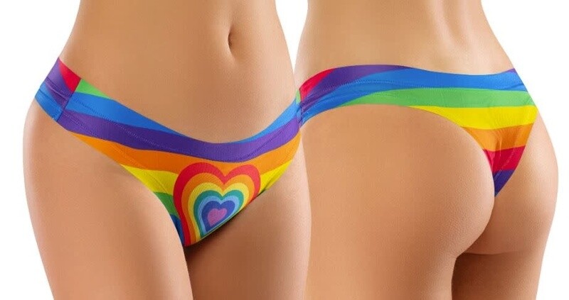 MEMEME  PRIDE COLLECTION PRIDE THONG