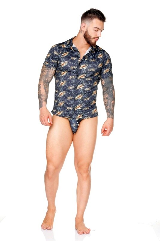 GIGO PALMS BUTTON UP SHIRT