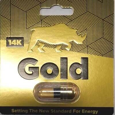 RHINO GOLD 14K PILL RHINO GOLD 14K PILL