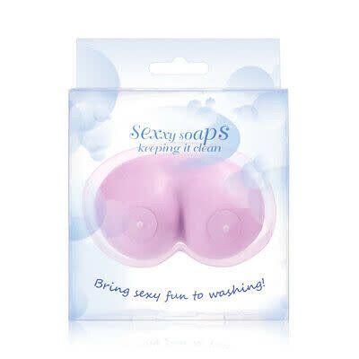 BUBBLING BOOBS SEXXY SOAP PINK