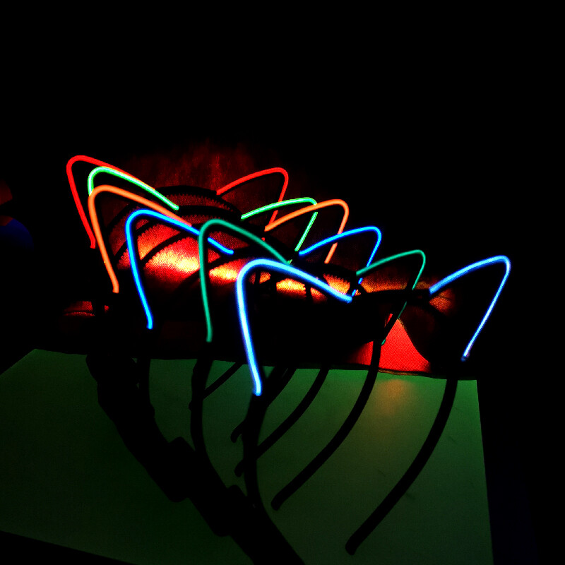 LED CAT EARS HEADBAND