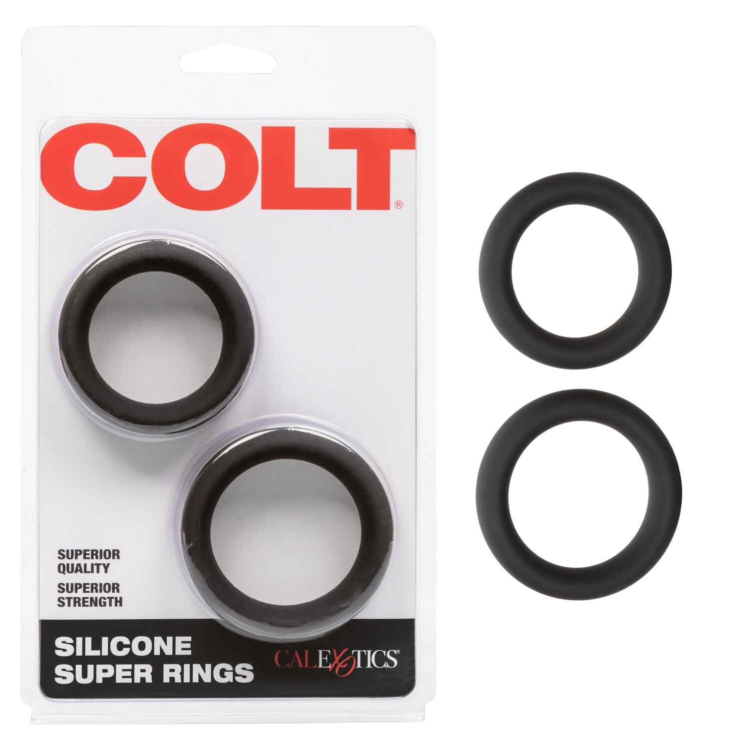 COLT SILICONE SUPER RINGS BLACK