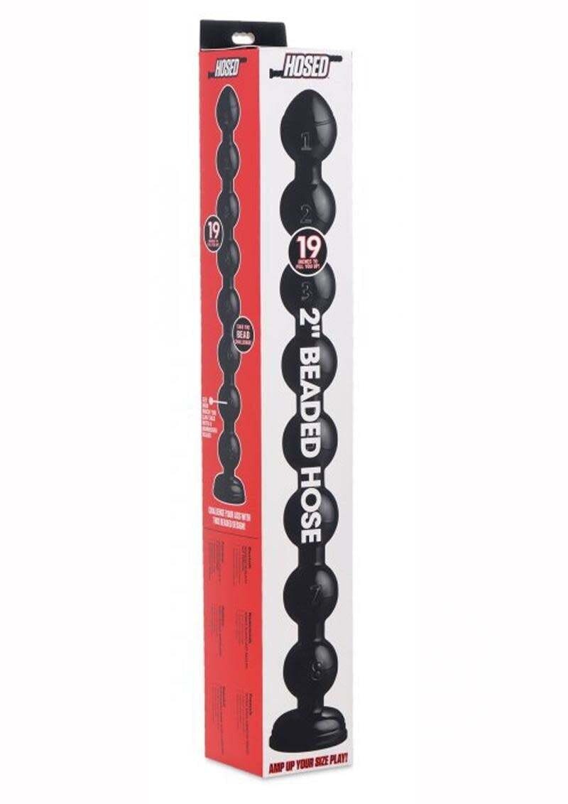 HOSED 2 BEADED 2" ANAL HOSE 19"
