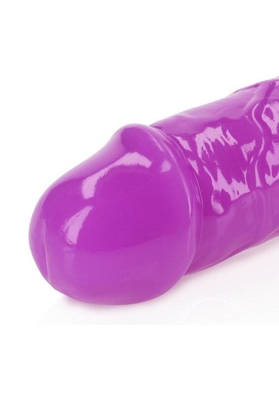 REAL ROCK DOUBLE DONG GLOW IN THE DARK DILDO 15"