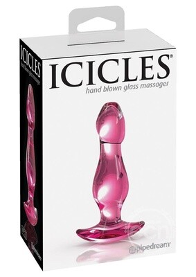 ICICLES No 73 GLASS ANAL PLUG