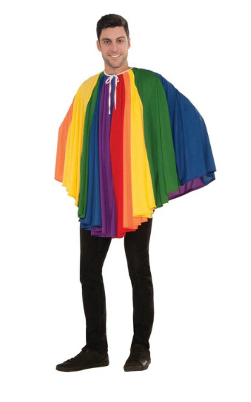 RAINBOW HALF CAPE