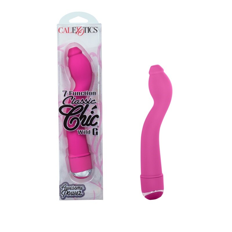 7 FUNCTION CLASSIC CHIC WILD G 6.25" G-SPOT VIBE PINK