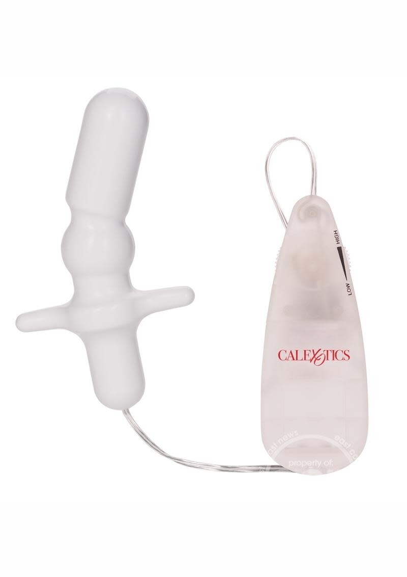 POCKET EXOTIC ANAL T VIBRATING BUTT PLUG IVORY