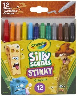 CRAYOLA CRAYONS SILLY SCENTS, STINKY