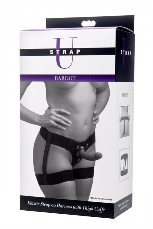 STRAP U ELASTIC HARNESS WITH THIGH CUFFS