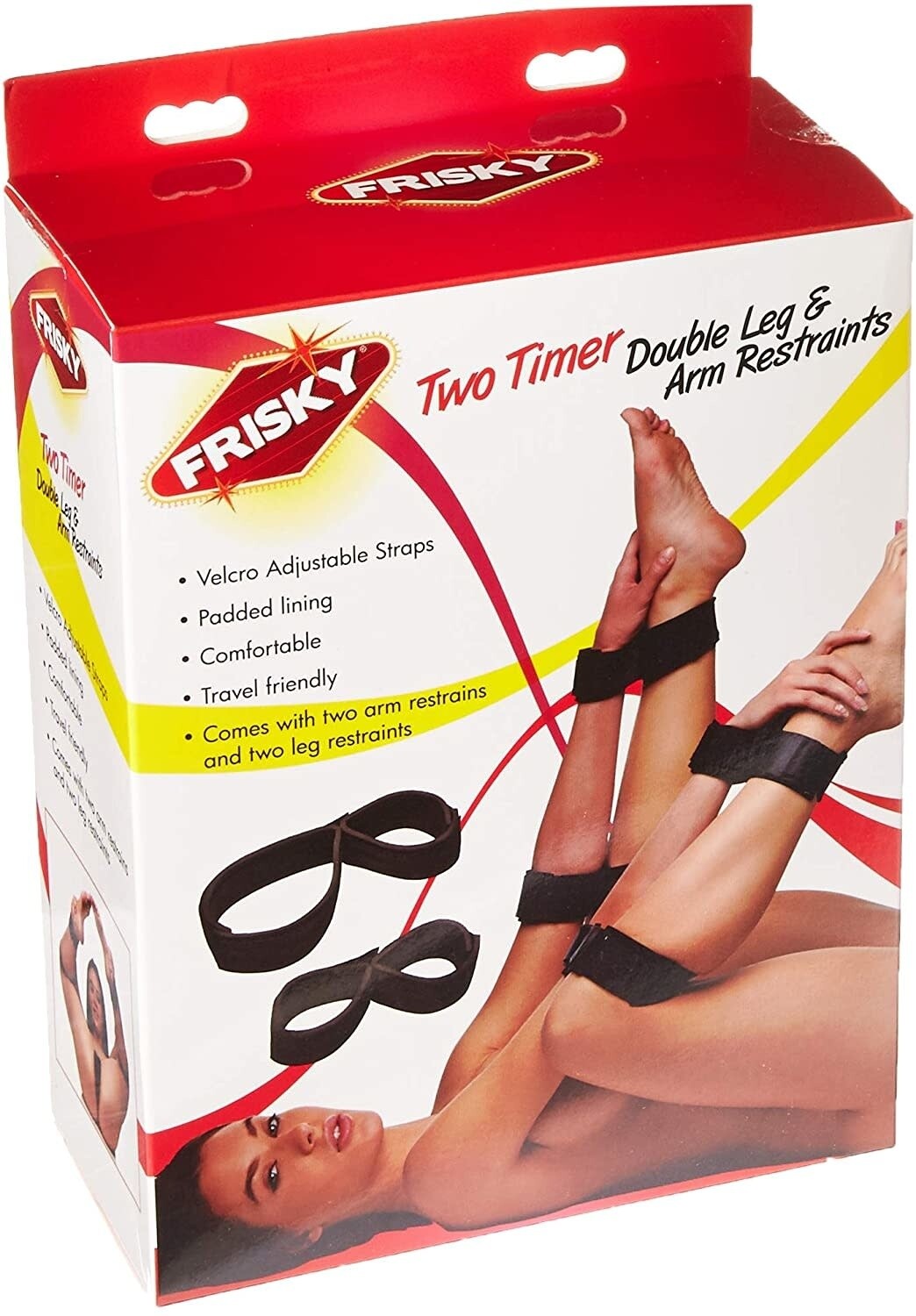 FRISKY TWO TIMER DOUBLE LEG  AND ARM RESTRAINTS
