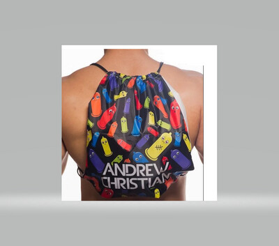 ANDREW CHRISTIAN RAINBOW CONDOM BACKPACK