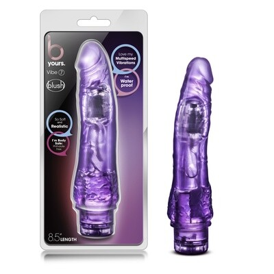 B YOURS VIBE 7 PURPLE 8.5 INCH