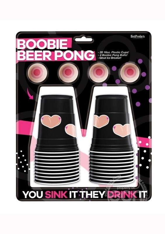 BOOBIE BEER PONG GAME