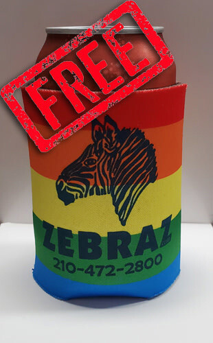 ZEBRAZ KOOZIE