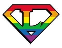 DIAMOND CUT L LESBIAN STICKER SMALL
