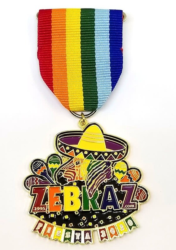 2020 ZEBRAZ FIESTA MEDAL