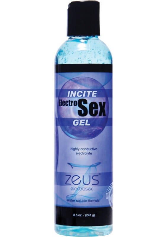 ZEUS INCITE ELECTROSEX CONDUCTIVE GEL 8 oz