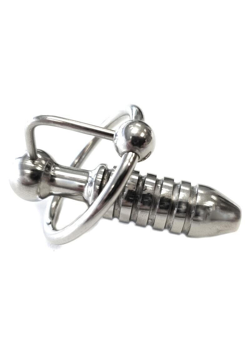 ROUGE STAINLESS STEEL PLAY BEADED URETHRAL PROBE
