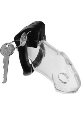 MASTER SERIES RIKERS 2.0 LOCKING CHASTITY CAGE
