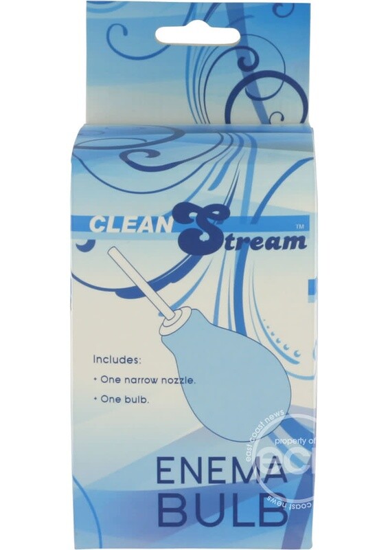 CLEAN STREAM ENEMA BULB RED