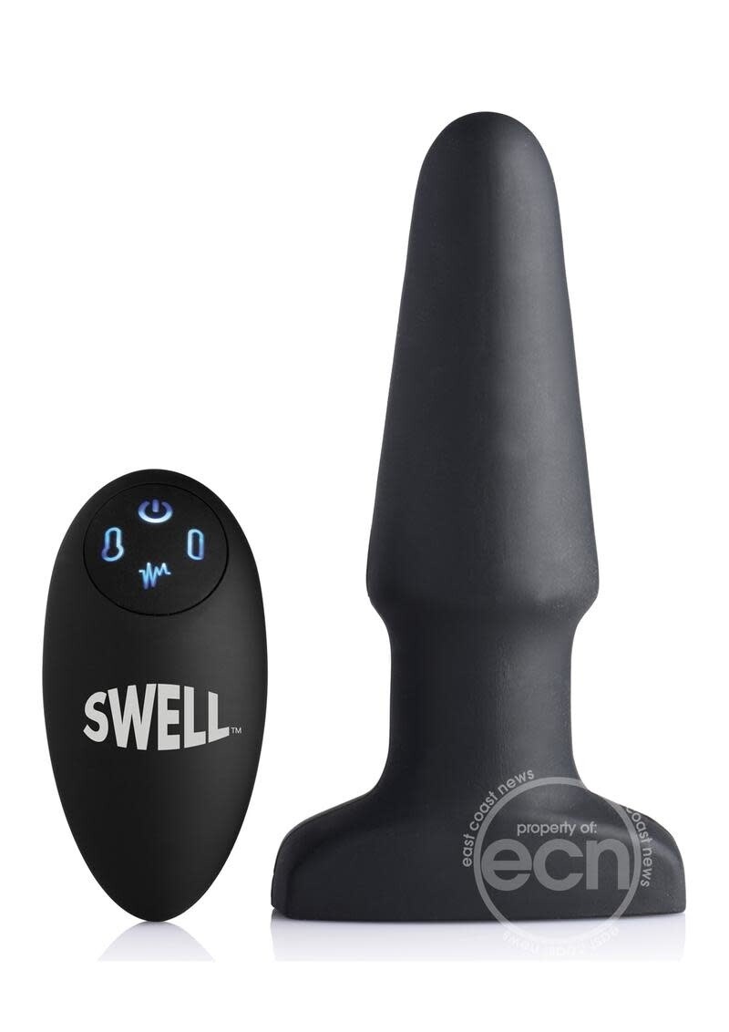 SWELL 10X INFLATABLE SILICONE VIBE ANAL PLUG