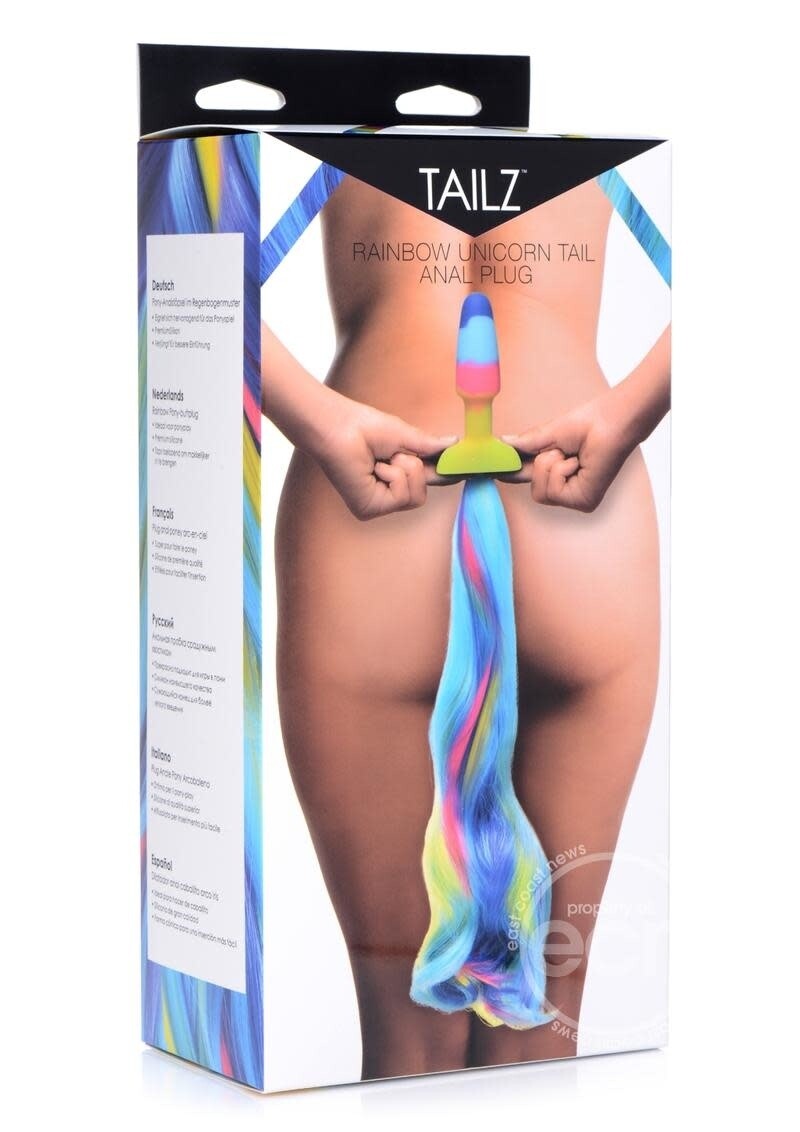 TAILZ RAINBOW UNICORN TAIL PLUG