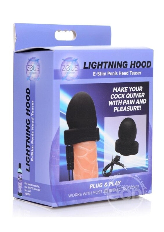 ZEUS LIGHTNING HOOD E STIM PENIS HEAD TEASER