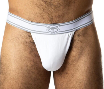 NASTY PIG LAUNCH THONG WHITE